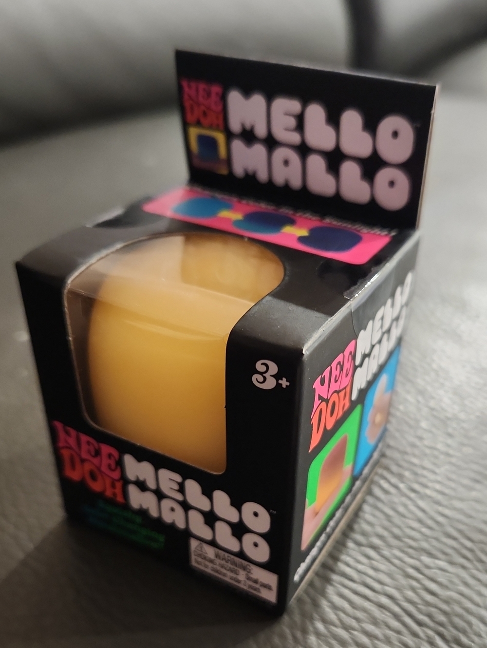 Nee Doh Mello Mallo Stress Ball - Yellow